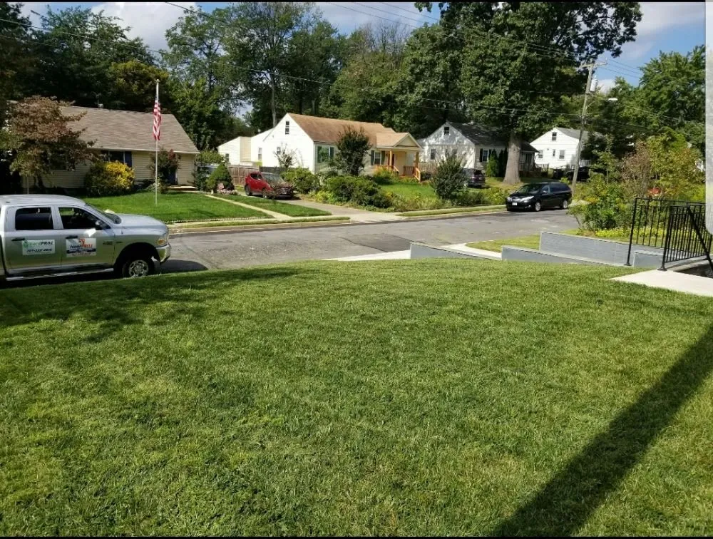 Professional lawn mowing service for year-round maintenance across Falls Church, VA - YardPROZ