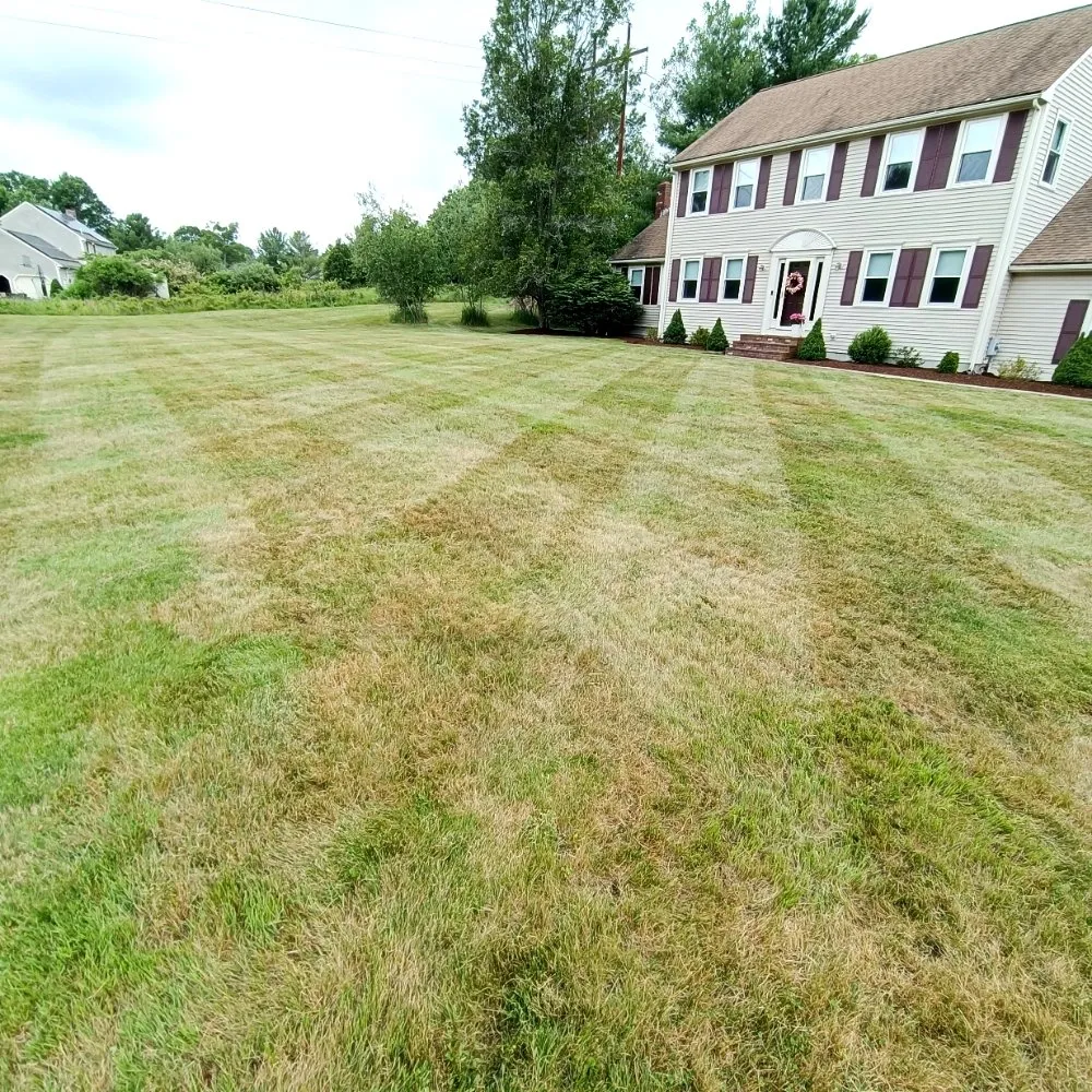 Professional lawn mowing service with custom design across Pembroke, MA - YardRise Landscaping