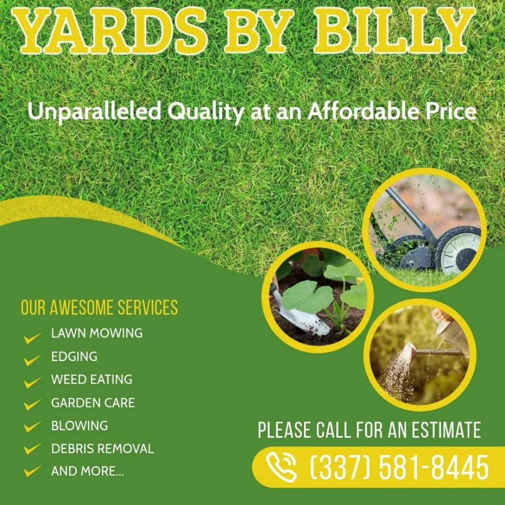 Trusted outdoor landscaping for year-round maintenance across Denham Springs, LA - Yards by Billy