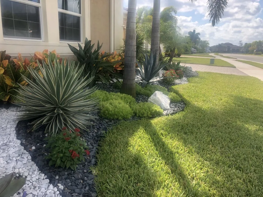 Local yard maintenance with custom design across Boynton Beach, FL - Yards Plus Landscaping
