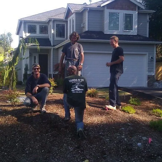 Custom landscaping services in Seattle, WA by Yards R Us Since 1993