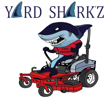Yardsharkz Lawn Care and Landscaping Logo