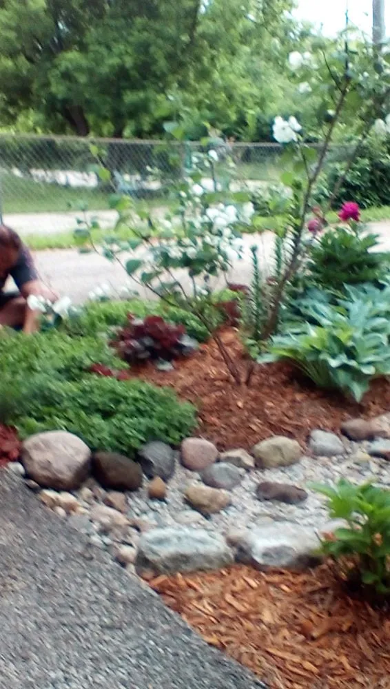 Local landscape installation in Antioch, IL by Yardsimple