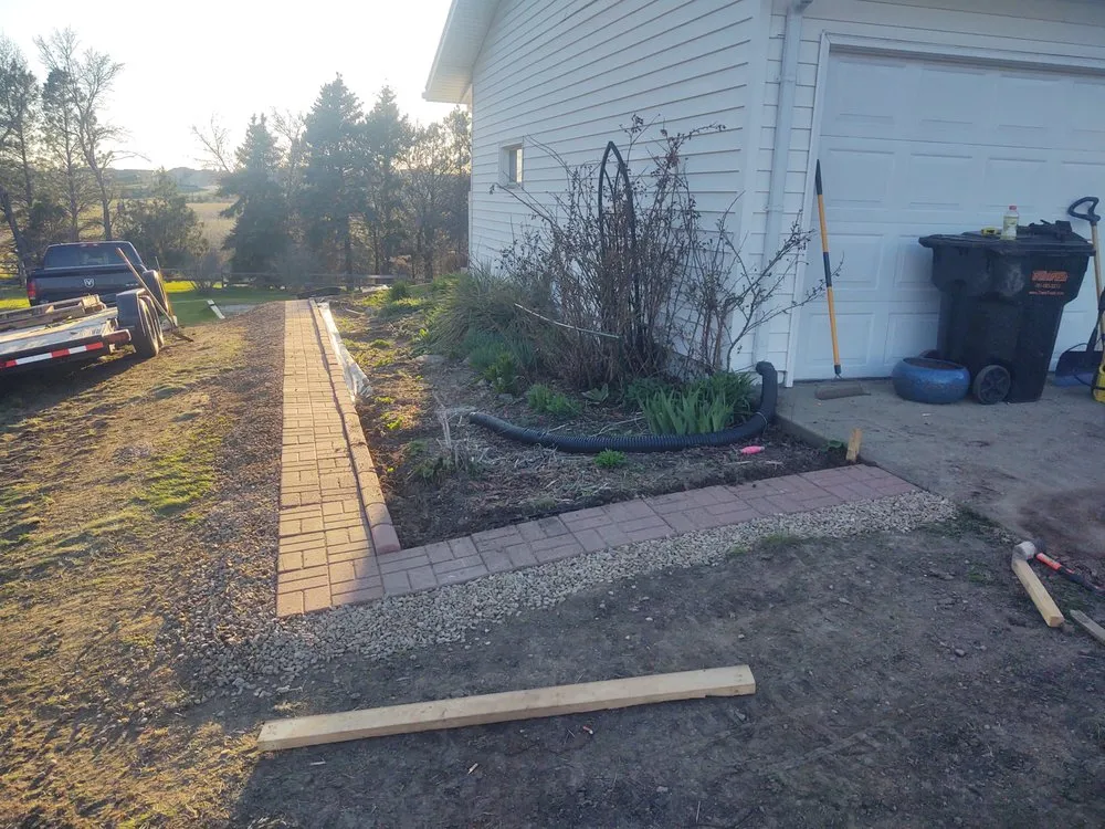 Local landscape installation for residential properties in Bismarck, ND by Yardspace Creations
