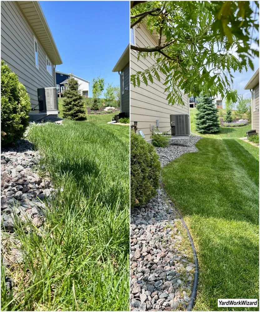 Custom outdoor landscaping for beautiful yards in South Saint Paul, MN by YardWorkWizard