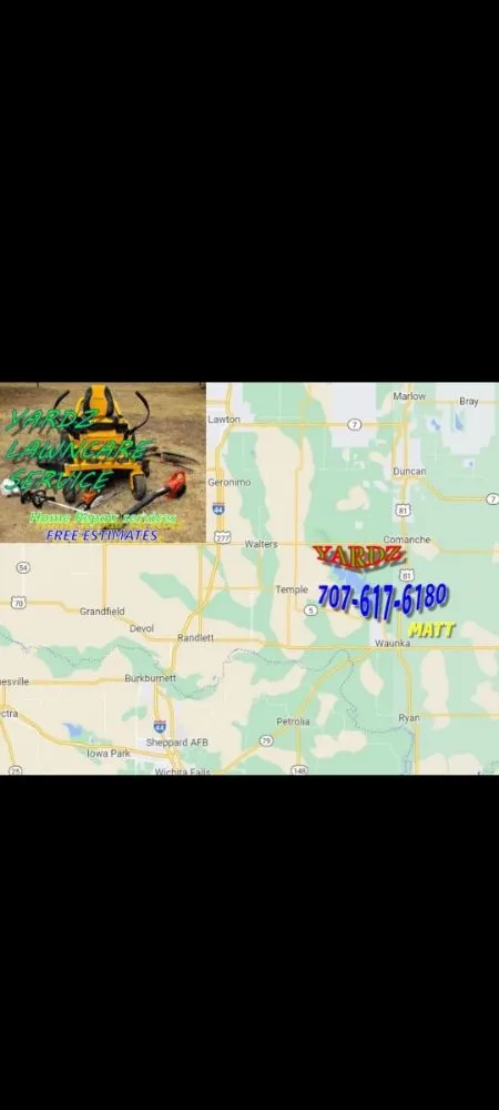 Professional outdoor landscaping in Hastings, OK by Yardz lawn care