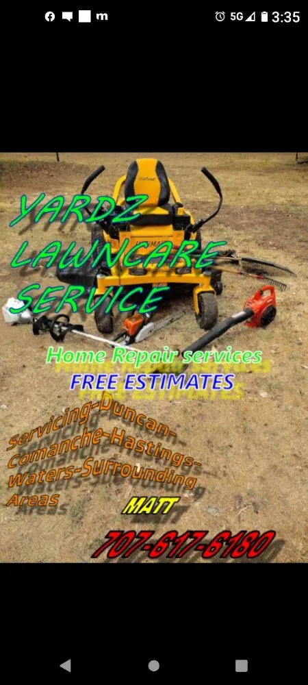 Professional landscape design for year-round maintenance in Hastings, OK by Yardz lawn care