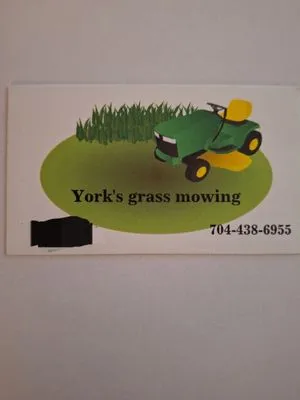 Yark's Grass Mowing Logo