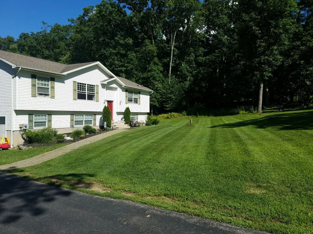 Professional yard maintenance in Montague, NJ by Yarosz Landscaping