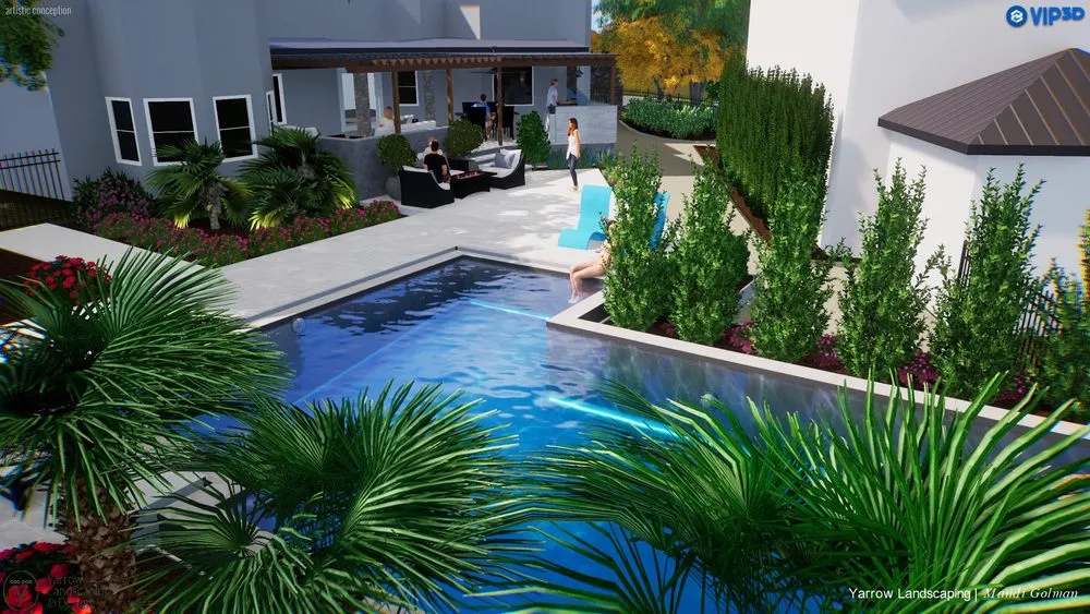 Expert yard cleanup service in Austin, TX by Yarrow Landscaping