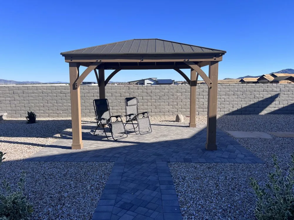 Custom yard maintenance for year-round maintenance in Prescott, AZ by Yavapai Landscaping