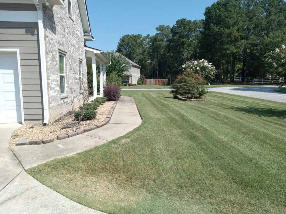 Expert landscape installation in Columbus, GA by YB Cool Cutz