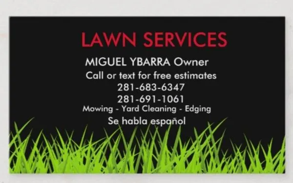 Ybarra lawn services