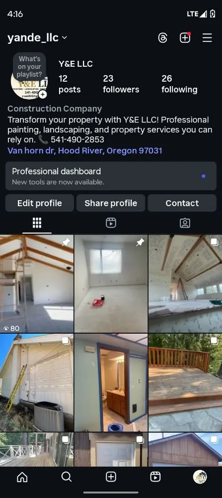 Professional yard maintenance for beautiful yards across Hood River, OR - Y&E