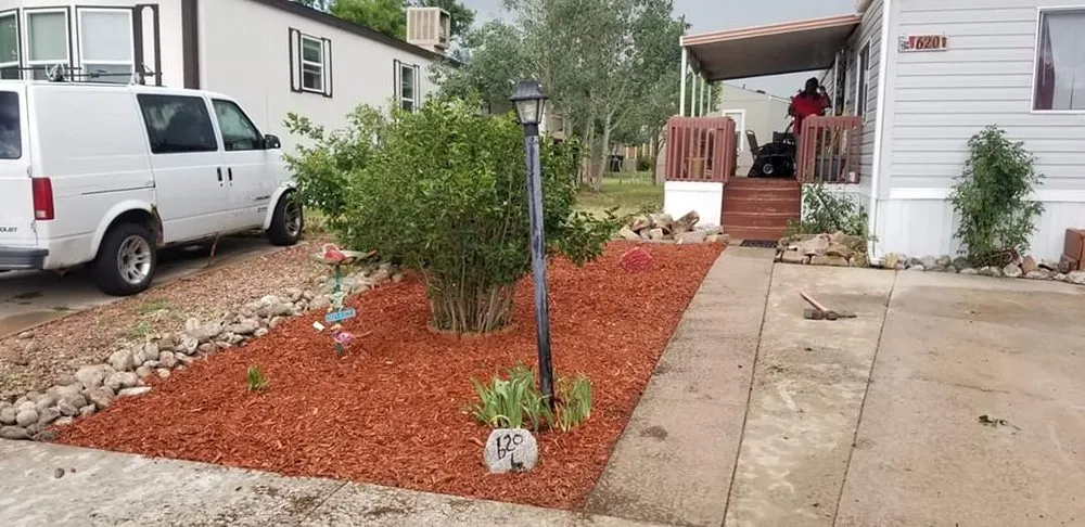 Custom lawn mowing service in Colorado Springs, CO by Year Round Landscaping & Fences