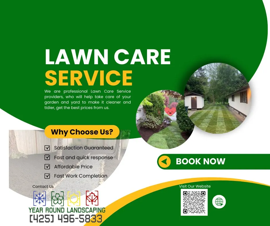 Local landscape design for beautiful yards across Kirkland, WA - Year Round Landscaping