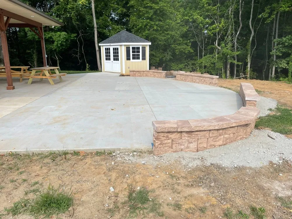 Local garden landscaping with custom design in Fredericksburg, VA by yee yee landscaping