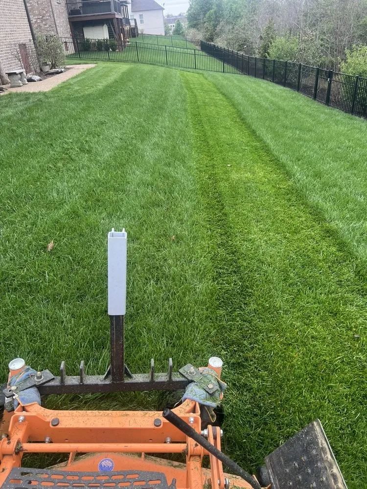 Top-rated lawn mowing service in Hermitage, TN by Yellow Dog Lawncare Services