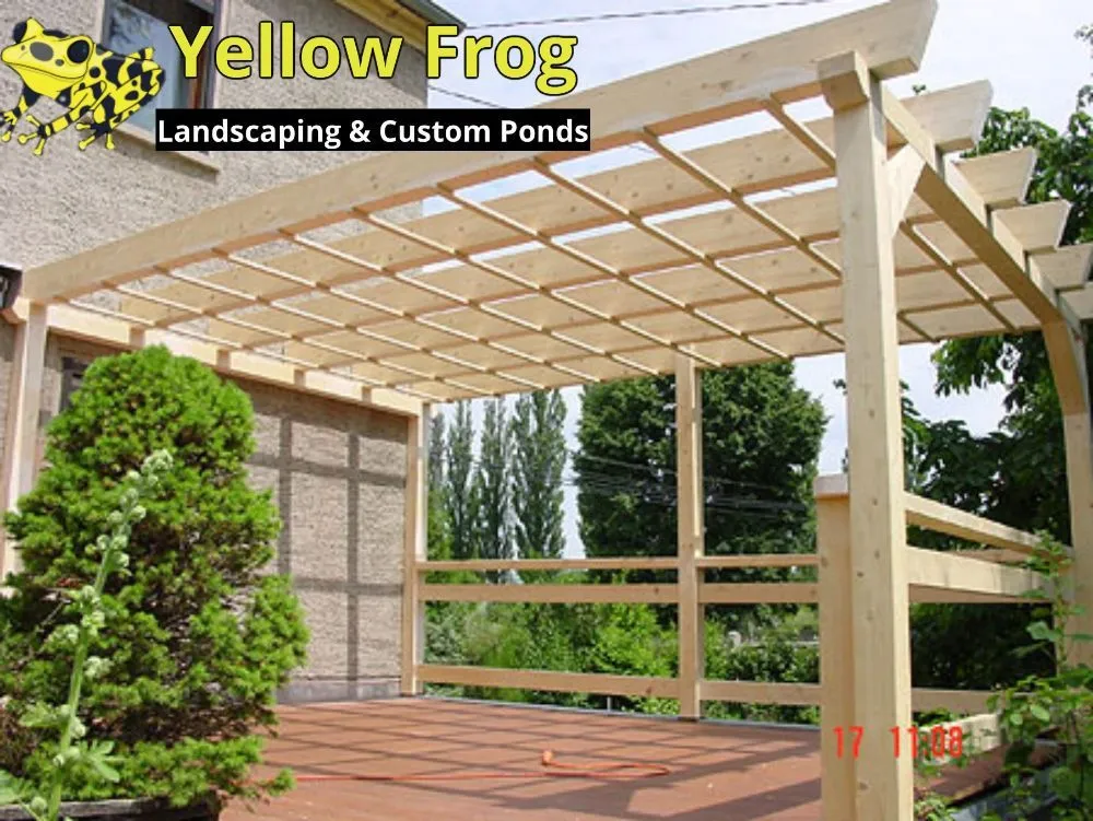 Custom residential landscaping for outdoor upgrades in Jacksonville, FL by Yellow Frog Landscaping & Custom Ponds