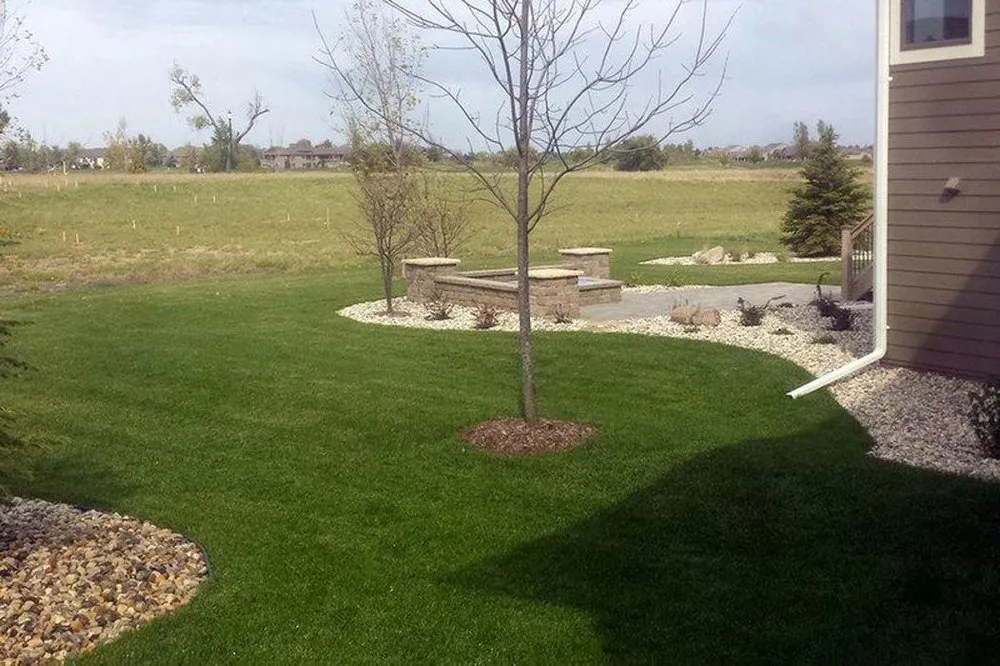 Custom outdoor landscaping in Sioux Falls, SD - Yellow Jacket Irrigation & Landscaping