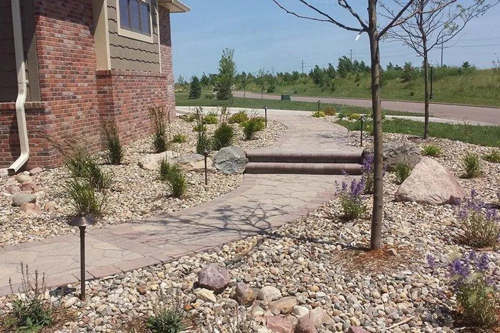 Local landscape installation in Sioux Falls, SD - Yellow Jacket Irrigation & Landscaping