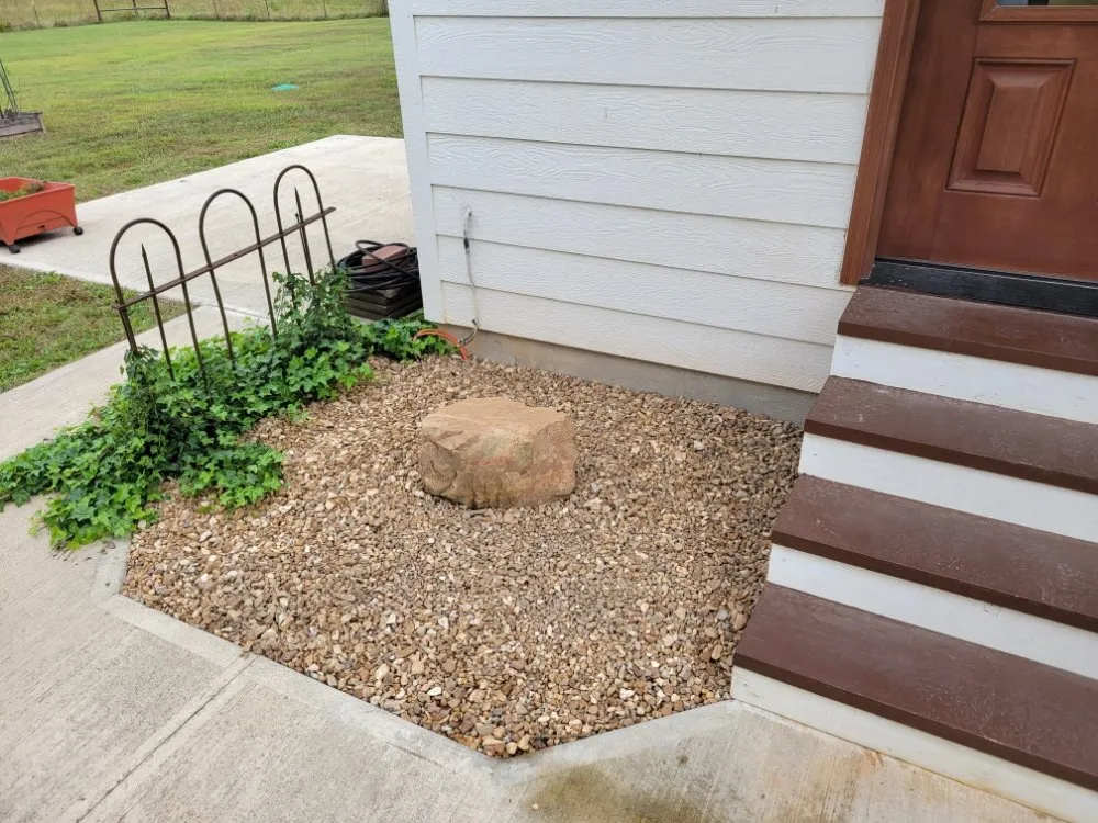 Trusted lawn mowing service with custom design in Mountain View, MO by Yellow Leaf Landscaping