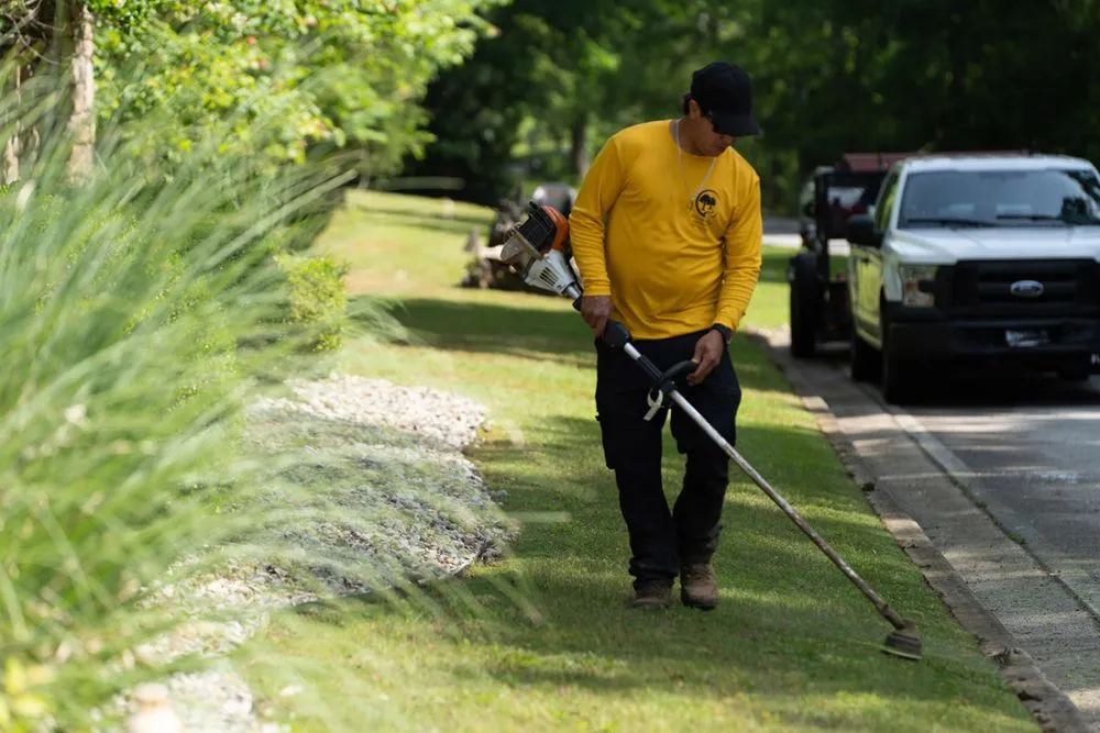 Custom outdoor landscaping with custom design across Covington, GA - Yellow River Landscaping