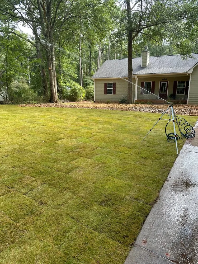 Expert lawn mowing service for outdoor upgrades across Covington, GA - Yellow River Landscaping