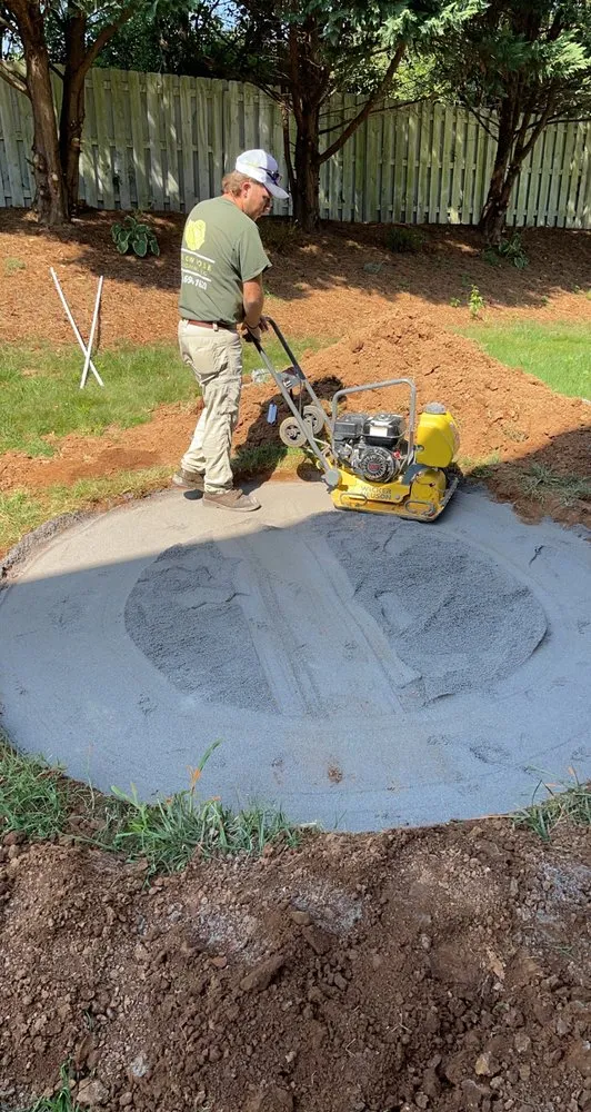 Professional landscape design in Powell, TN by Yellow Rose Landscaping