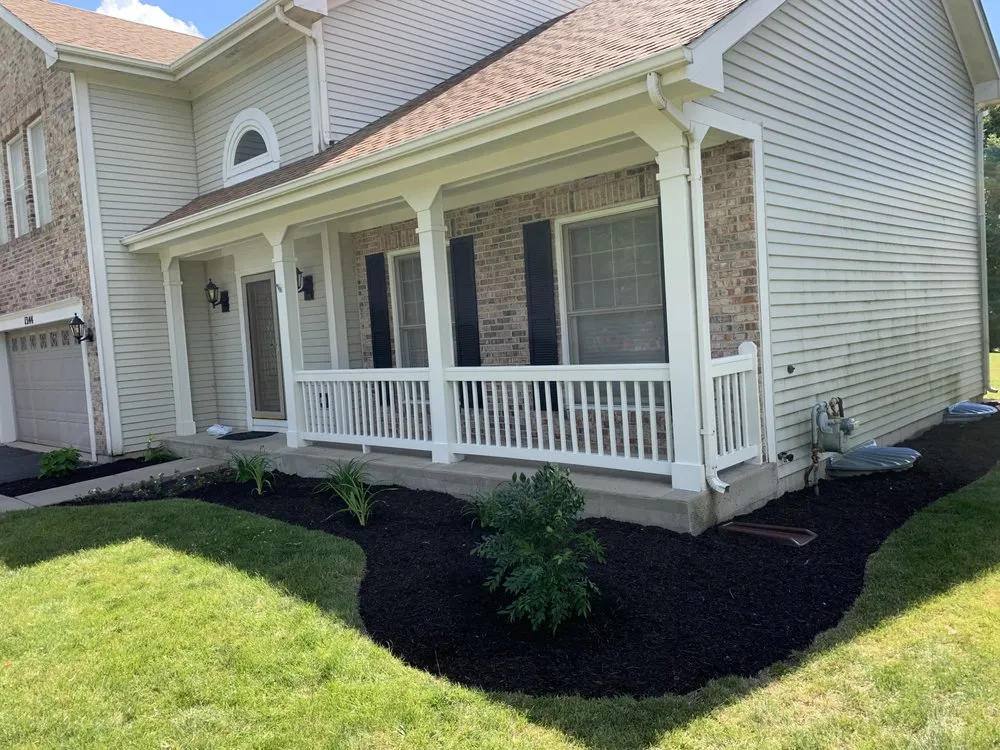 Expert garden landscaping with custom design across DeKalb, IL - Yellowpine Landscape Lawn Maintenance