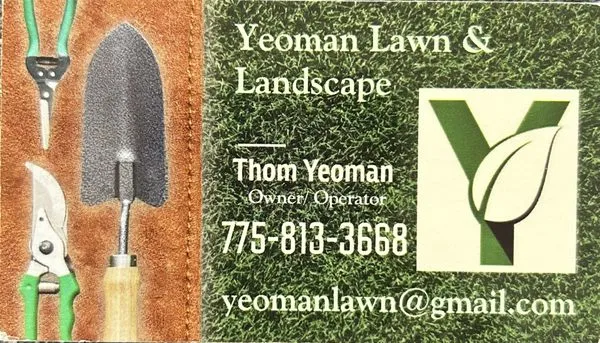 Yeoman Lawn and Landscape Logo