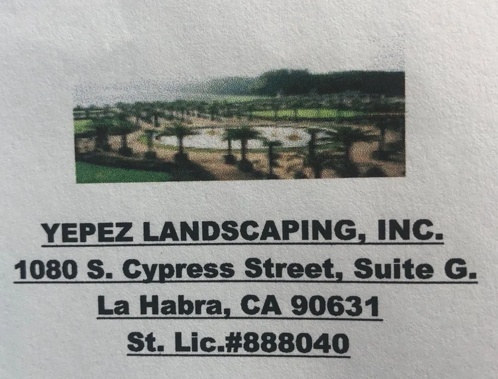 Reliable landscape design experts serving Buena Park, CA - Yepez Landscaping