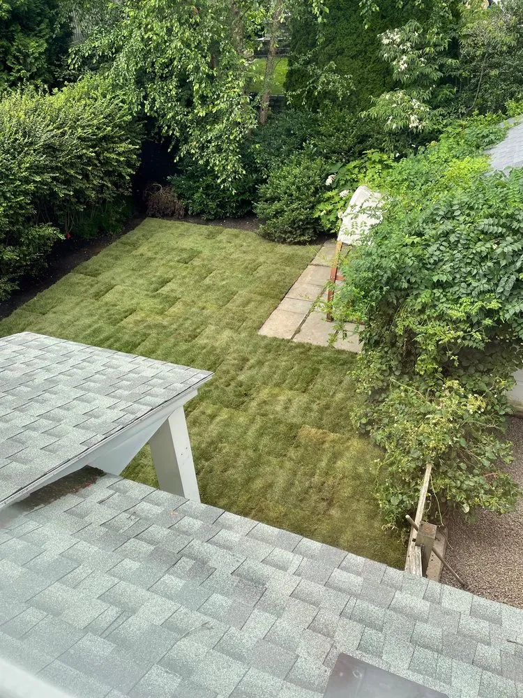 Professional garden landscaping in Medfield, MA by Yerardi Landscaping & Design