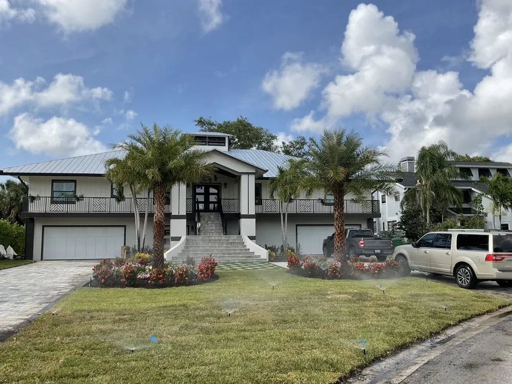 Affordable garden landscaping for residential properties in Naples, FL by Yerkes Landscaping