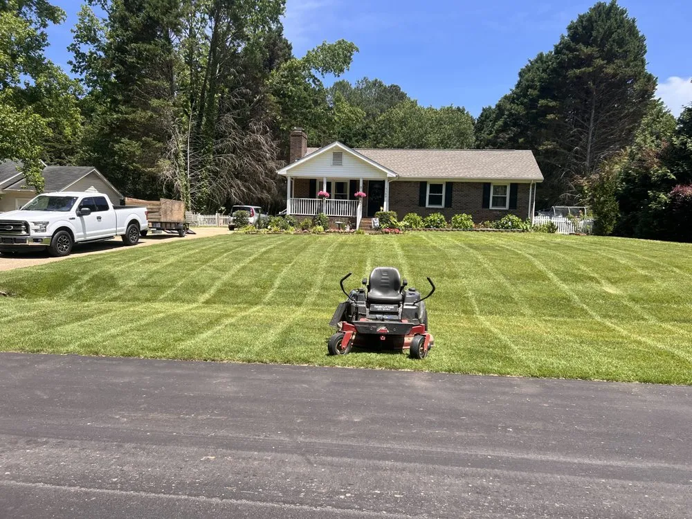 Professional lawn care service for year-round maintenance in Raleigh, NC by Yermin’s Landscaping