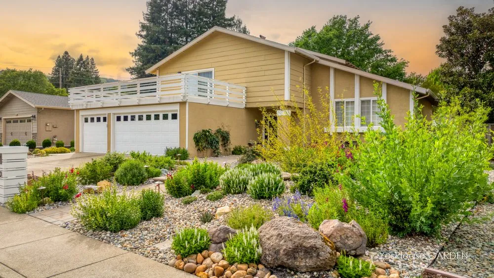 Professional lawn mowing service with custom design across San Ramon, CA - Yes Please Garden