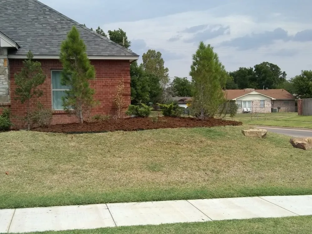 Reliable landscape installation for beautiful yards in Lawton, OK by Yeshua Lawn care & Home Services