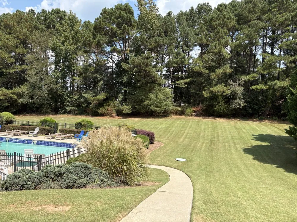Affordable residential landscaping for beautiful yards in Fairburn, GA by Yeti Custom Homes