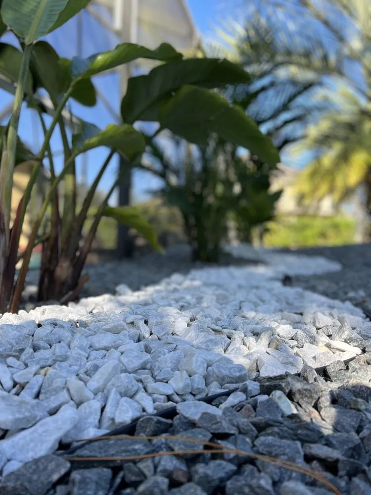 Custom yard cleanup service for beautiful yards in Palm Coast, FL by Yetti Landscape