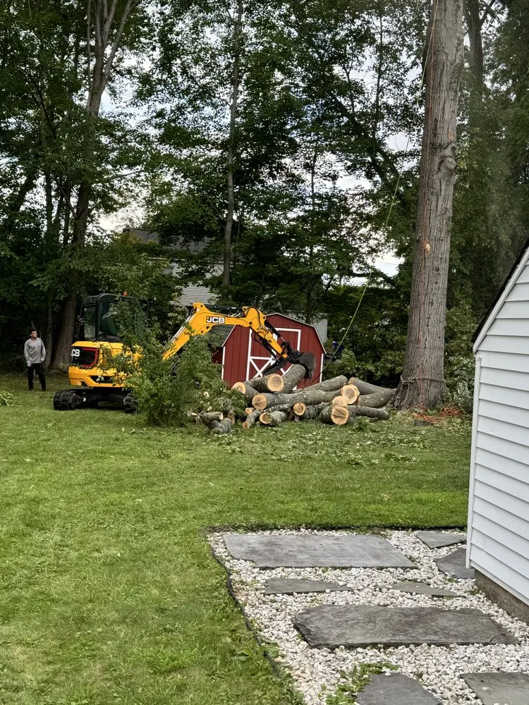 Custom landscaping services in Newington, CT by YG Tree Service Construction and More