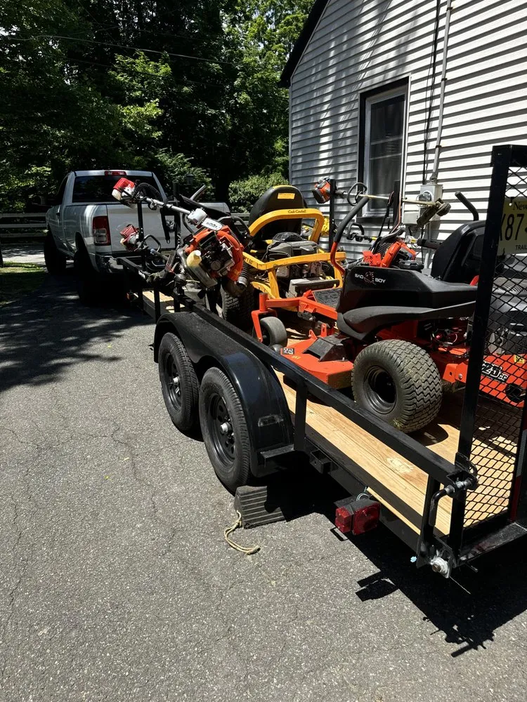 Professional lawn mowing service in Branchville, NJ by YHWH Visions Landscaping