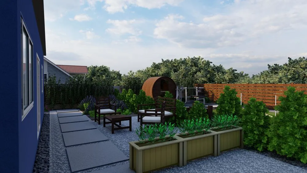 Expert residential landscaping for residential properties in San Diego, CA by YKB Design and Construction