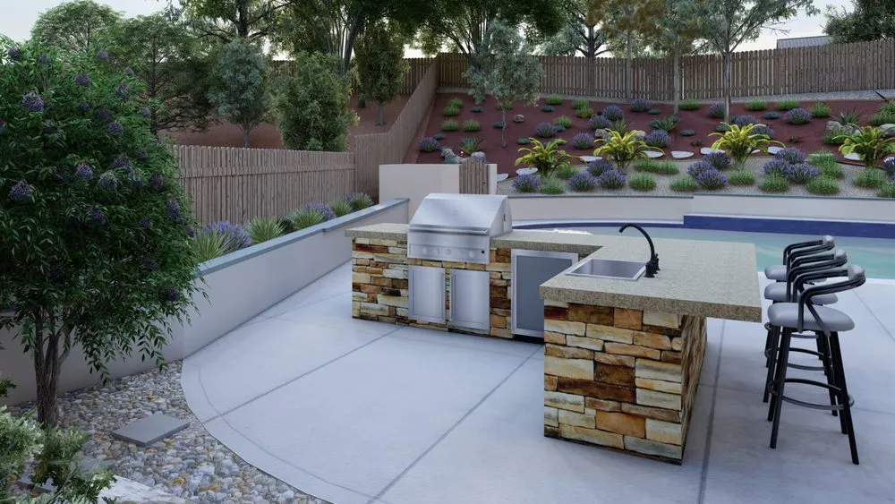 Reliable landscape design in San Diego, CA by YKB Design and Construction