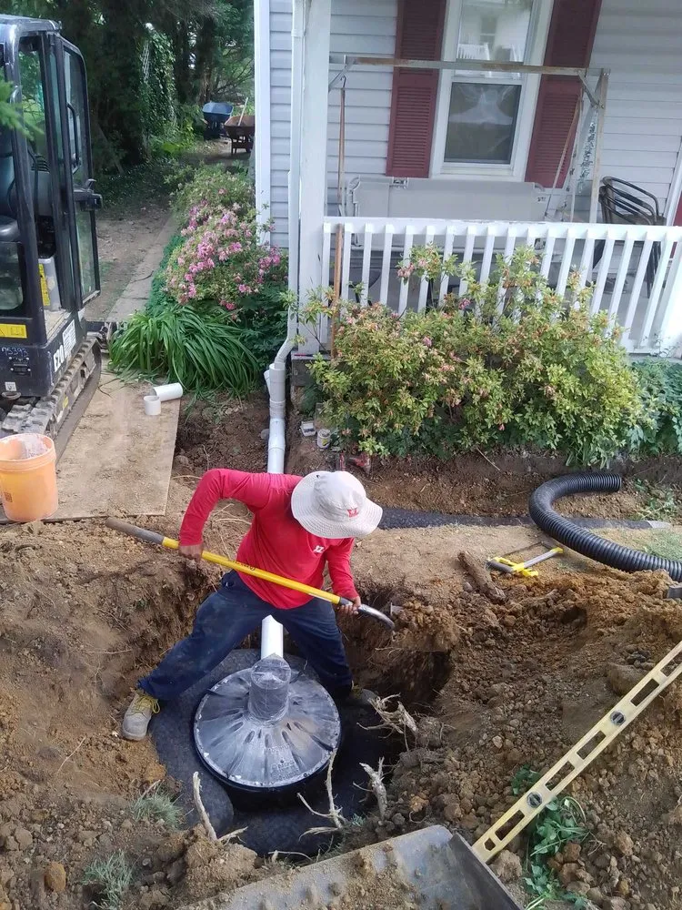 Professional landscape installation in Owings Mills, MD by Y&L Landscaping