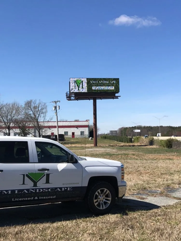 Custom residential landscaping in Winston-Salem, NC by YM Landscape