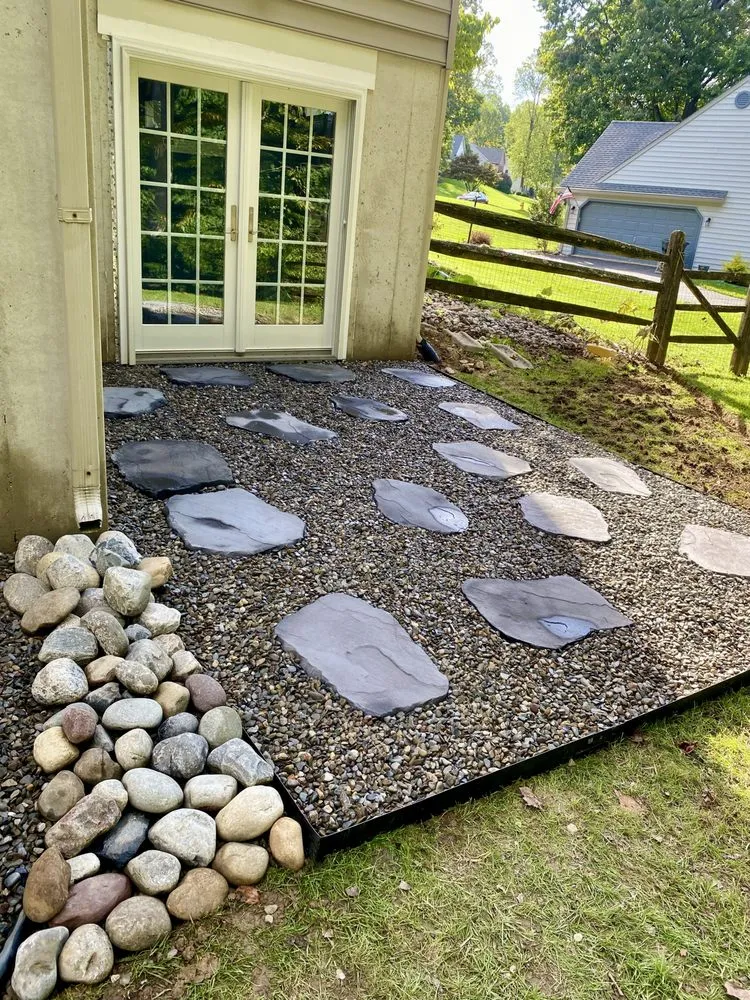 Affordable garden landscaping in West Grove, PA by YMG Landscaping