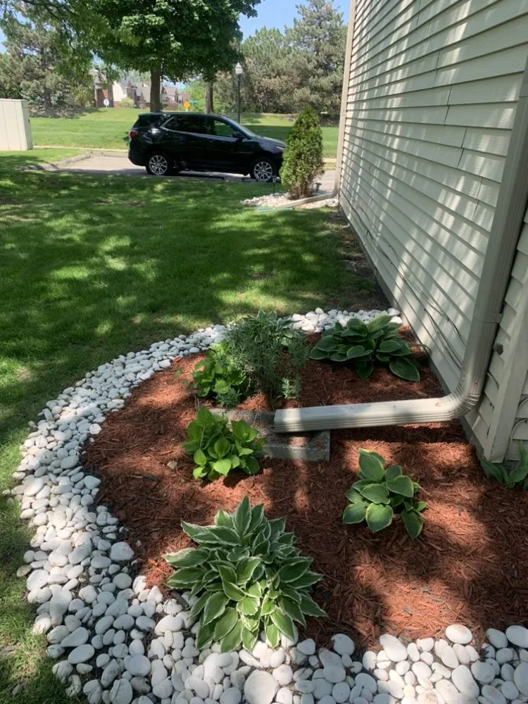 Custom landscape design in Detroit, MI by YnM Landscaping