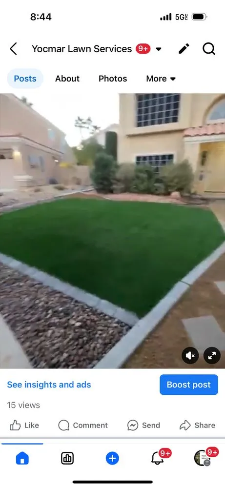 Reliable landscaping services near you across Las Vegas, NV - Yocmar Lawn Services