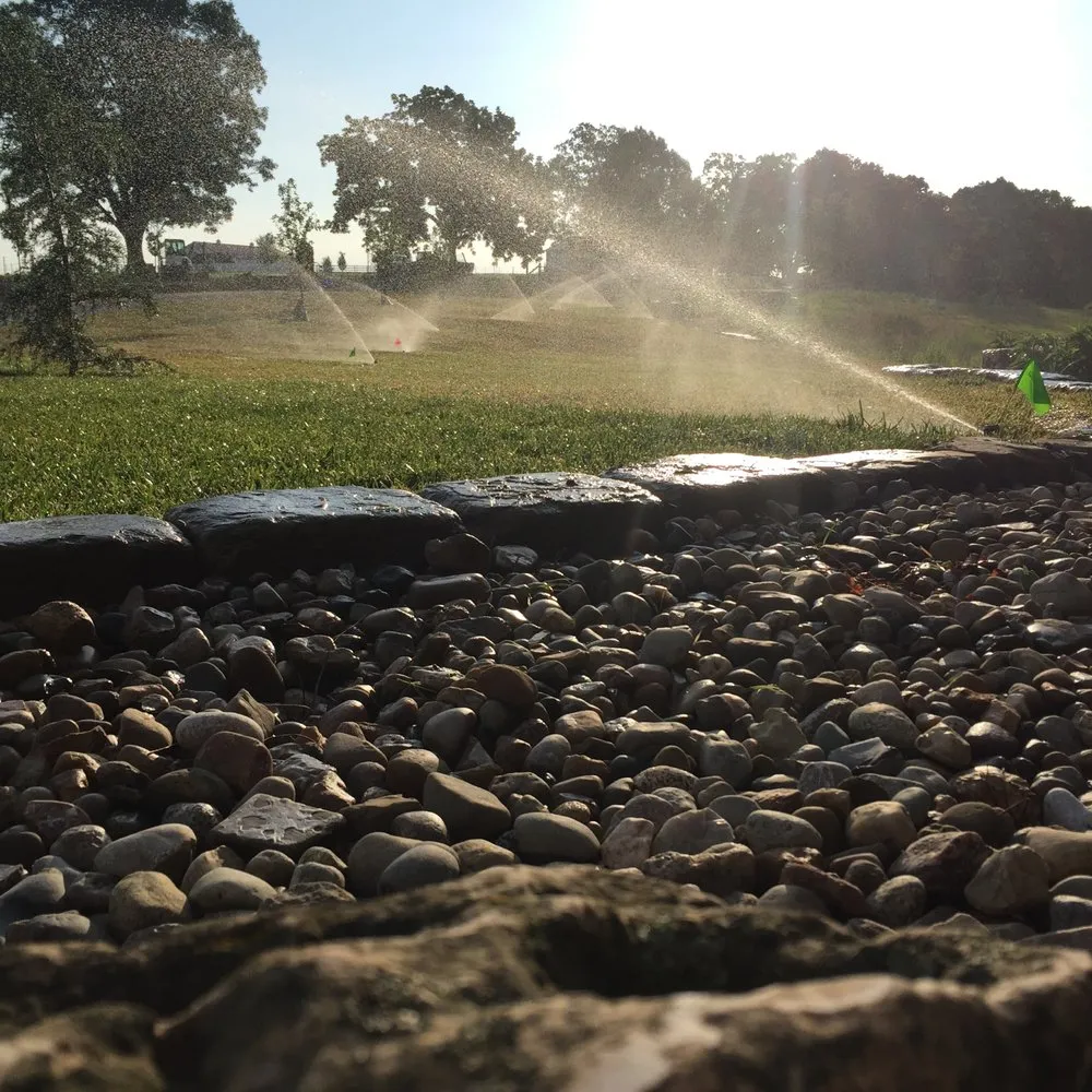 Affordable outdoor landscaping in Nixa, MO by Yoder Lawn