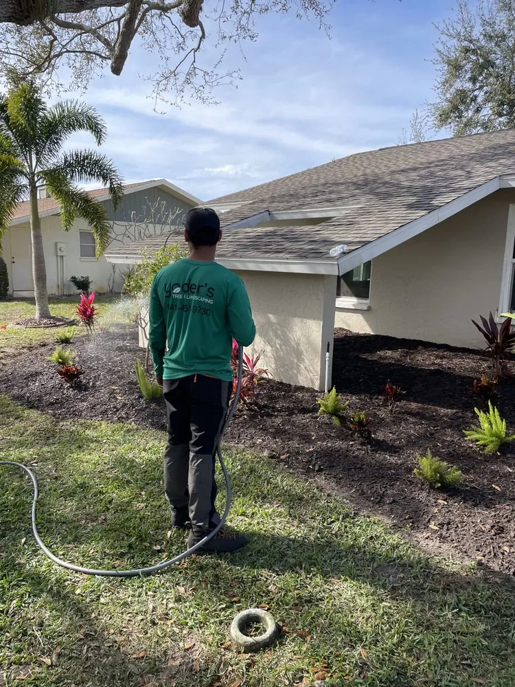 Top-rated lawn mowing service in Sarasota, FL by Yoders Tree And Landscaping